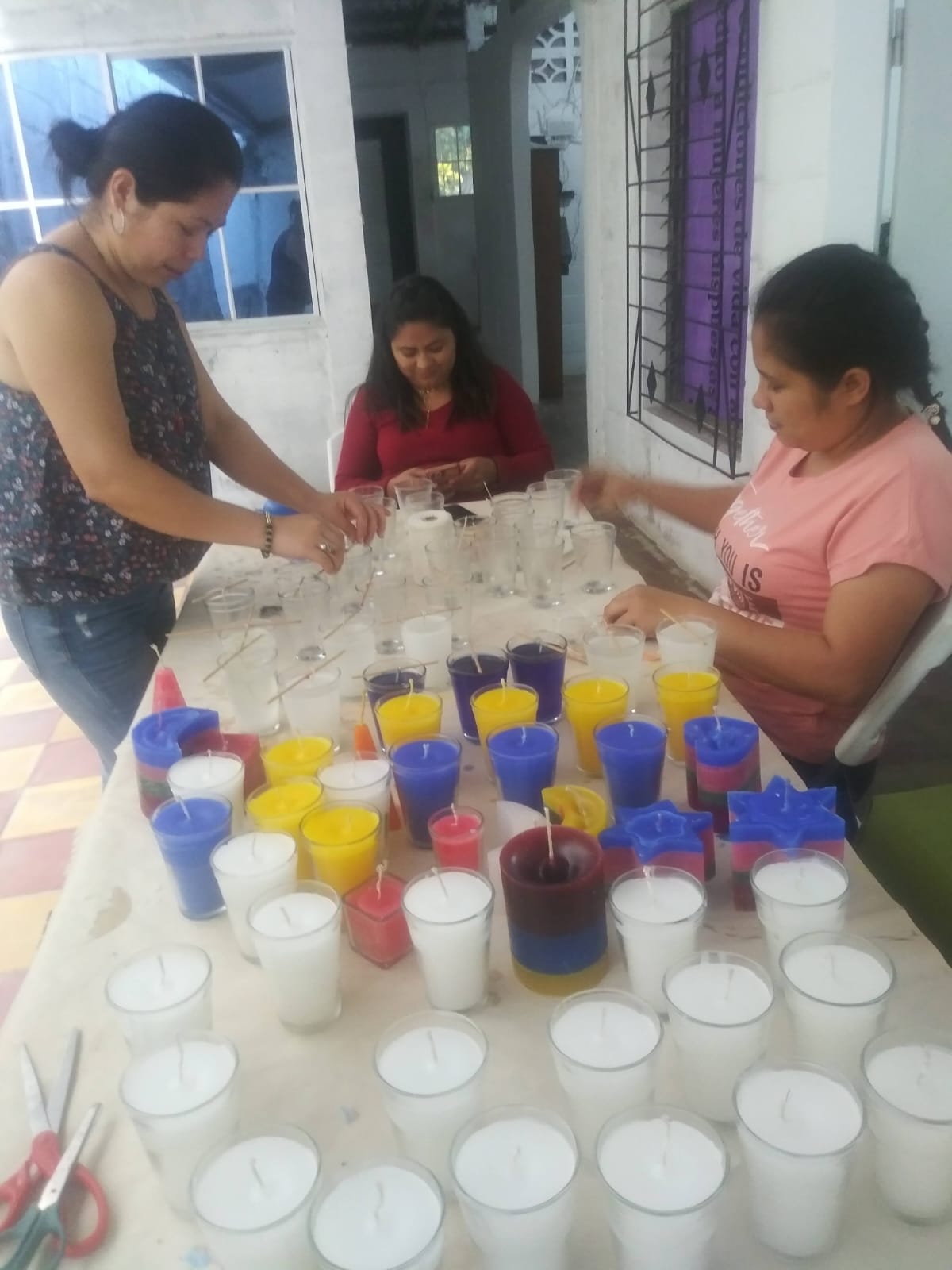 Elaboración de velas 